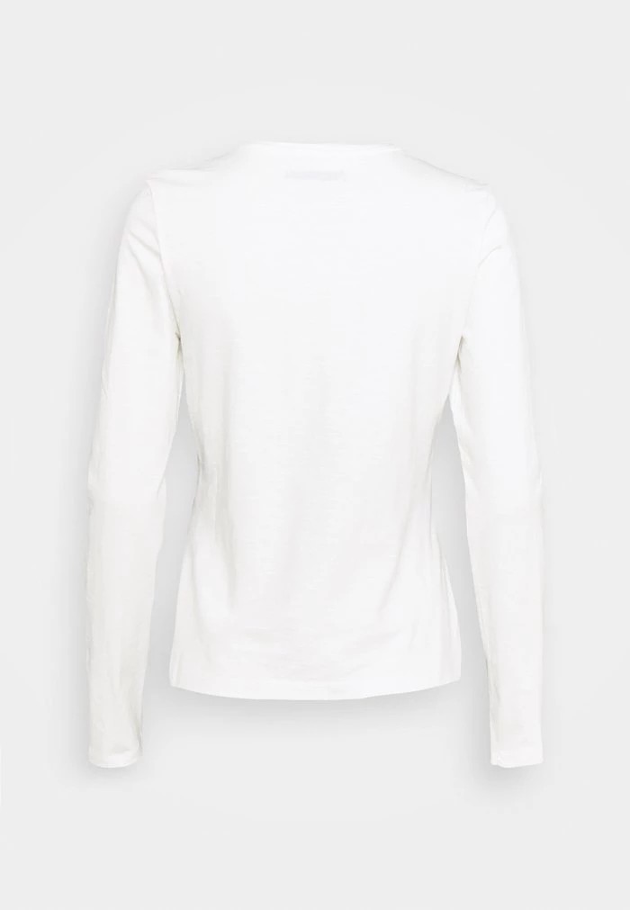 T-Shirt ANNA FIELD Anna Field Long Sleeved Top Blanche Femme | NIN-1515010